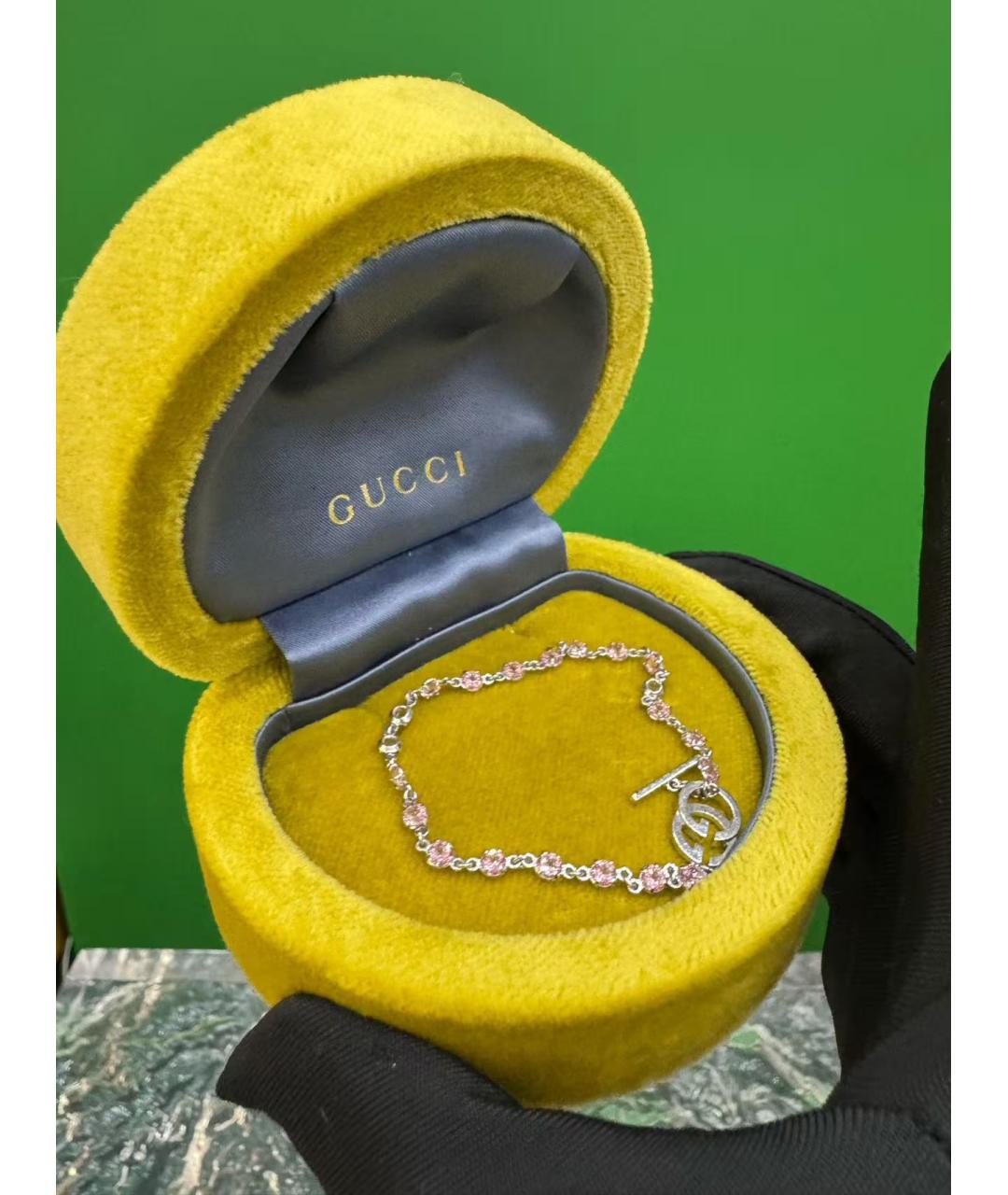 GUCCI Серебрянный браслет, фото 2