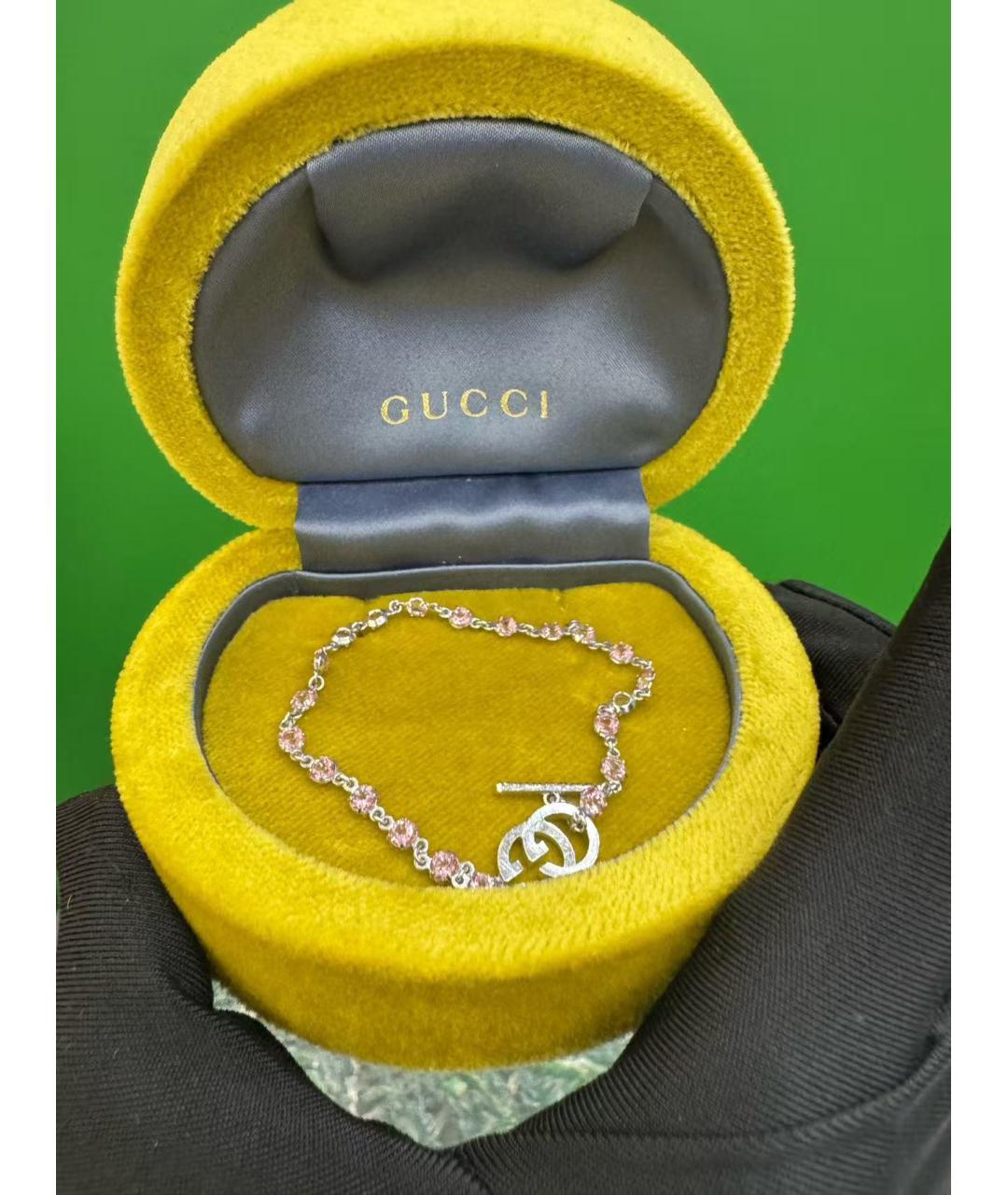 GUCCI Серебрянный браслет, фото 4