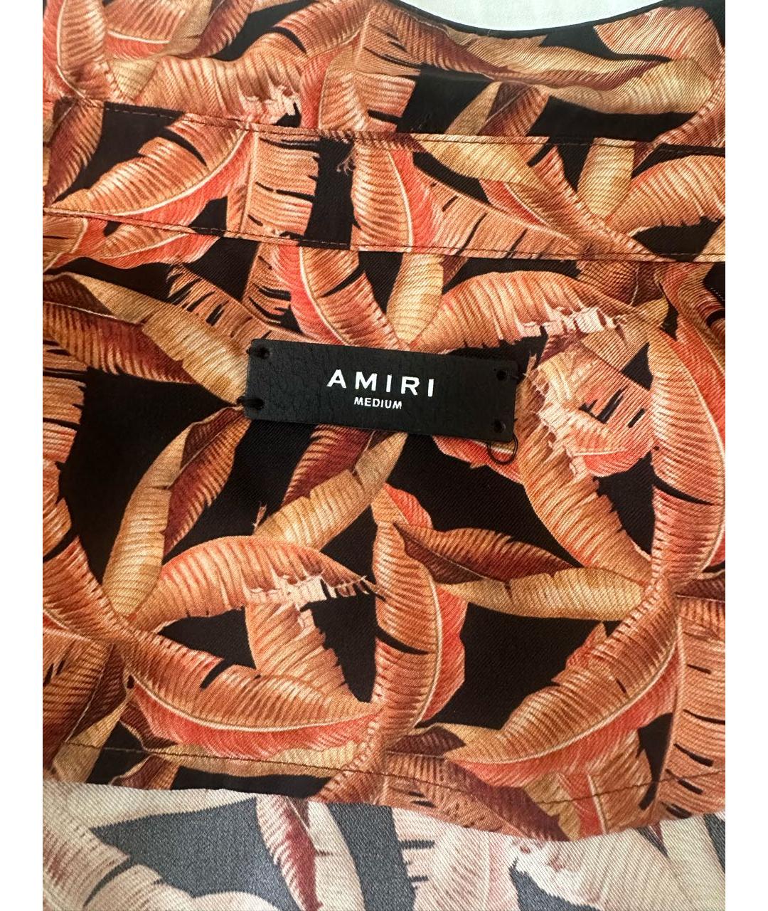 AMIRI Мульти шелковая классическая рубашка, фото 6