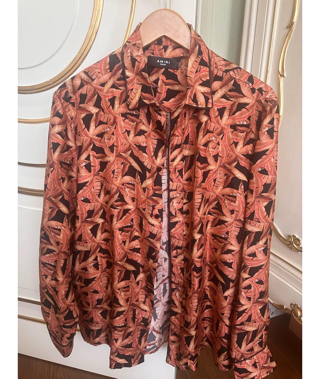 AMIRI Мульти шелковая классическая рубашка, фото 7