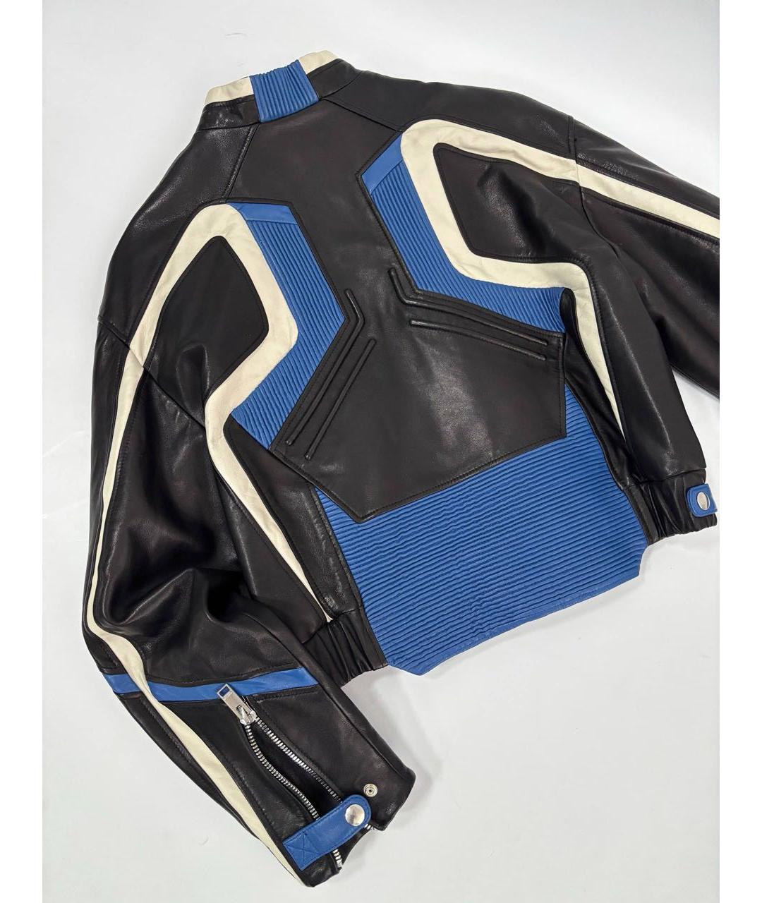 Jacob Lee Мульти кожаная куртка, фото 7