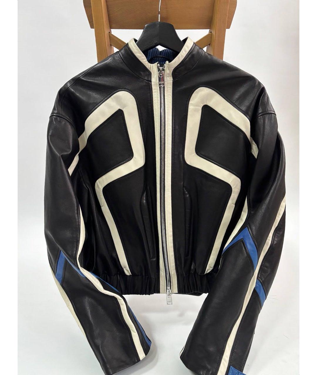 Jacob Lee Мульти кожаная куртка, фото 8