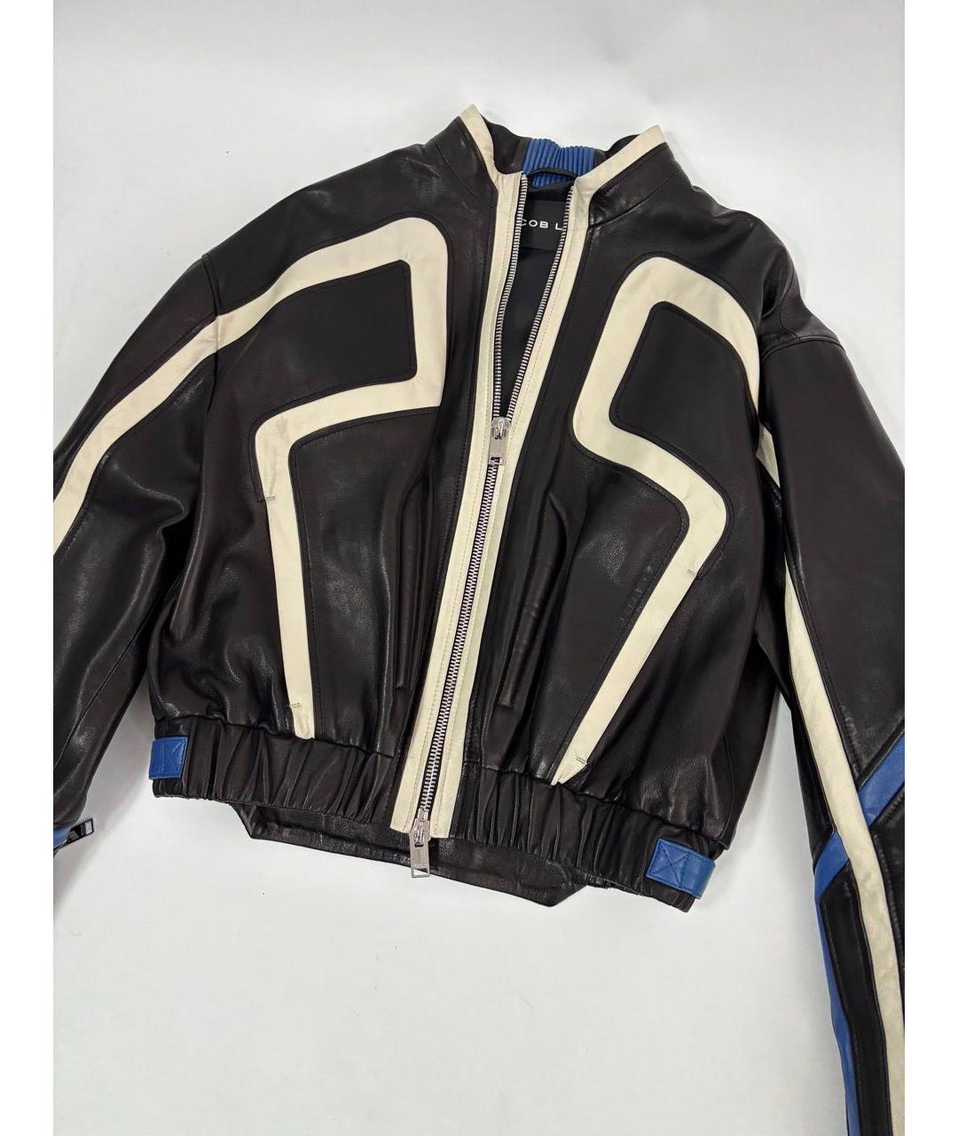 Jacob Lee Мульти кожаная куртка, фото 6