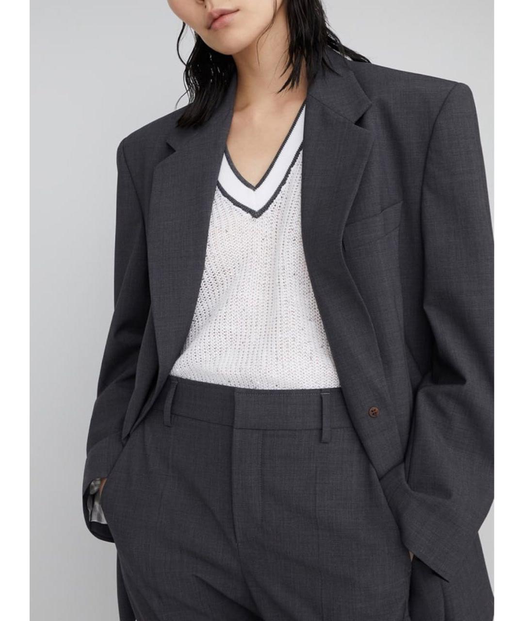 BRUNELLO CUCINELLI Шерстяной жакет/пиджак, фото 3