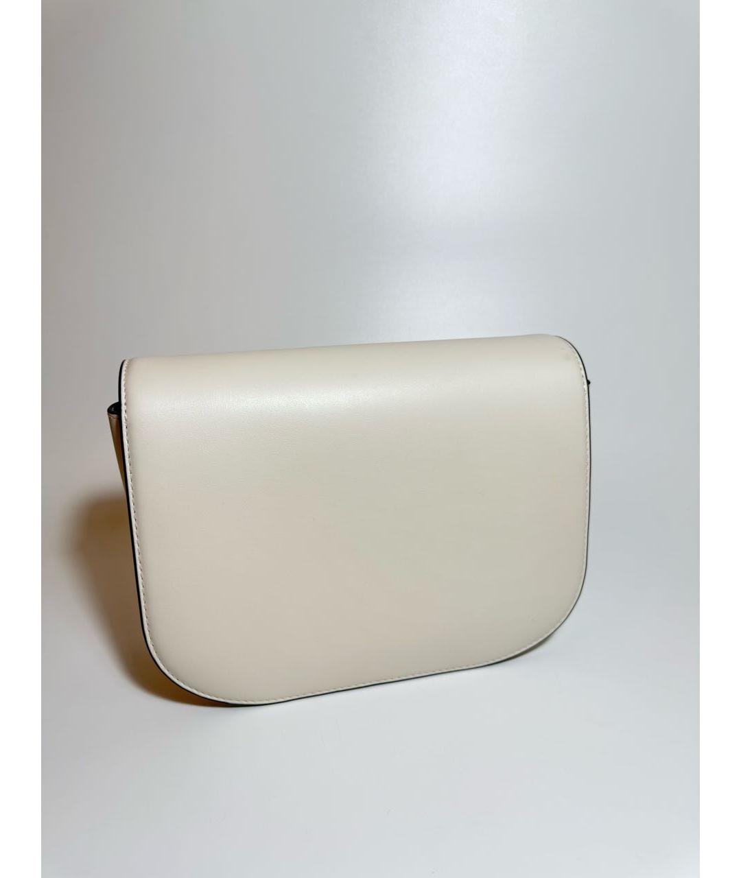 FURLA Белая кожаная сумка через плечо, фото 3