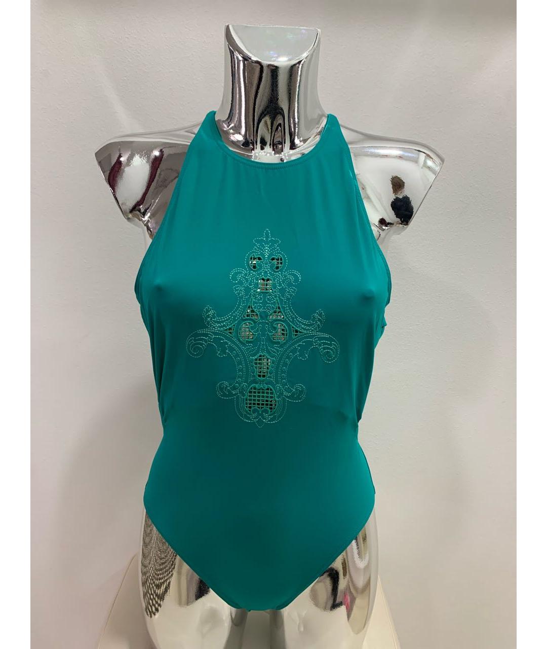 HERMES Бирюзовый купальник, фото 4