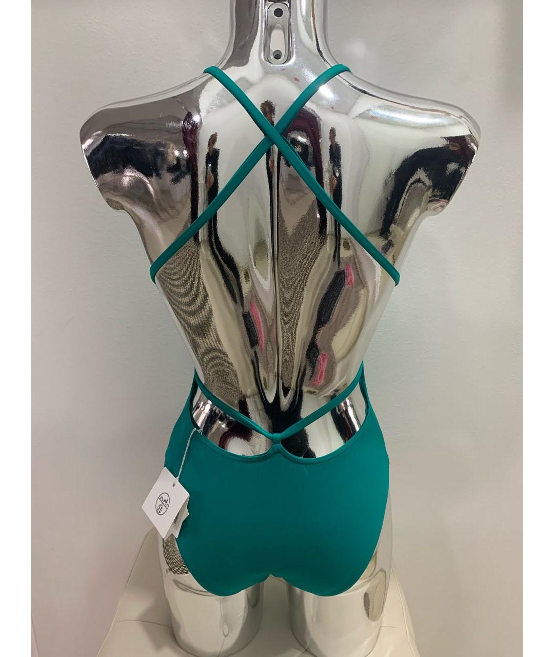 HERMES Бирюзовый купальник, фото 2