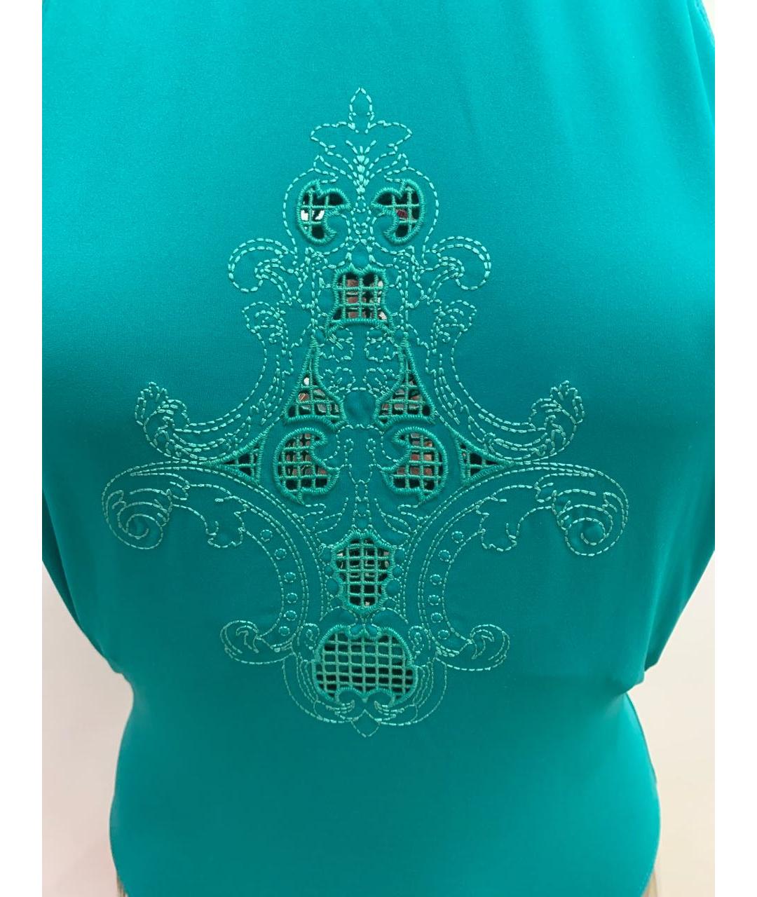 HERMES Бирюзовый купальник, фото 3