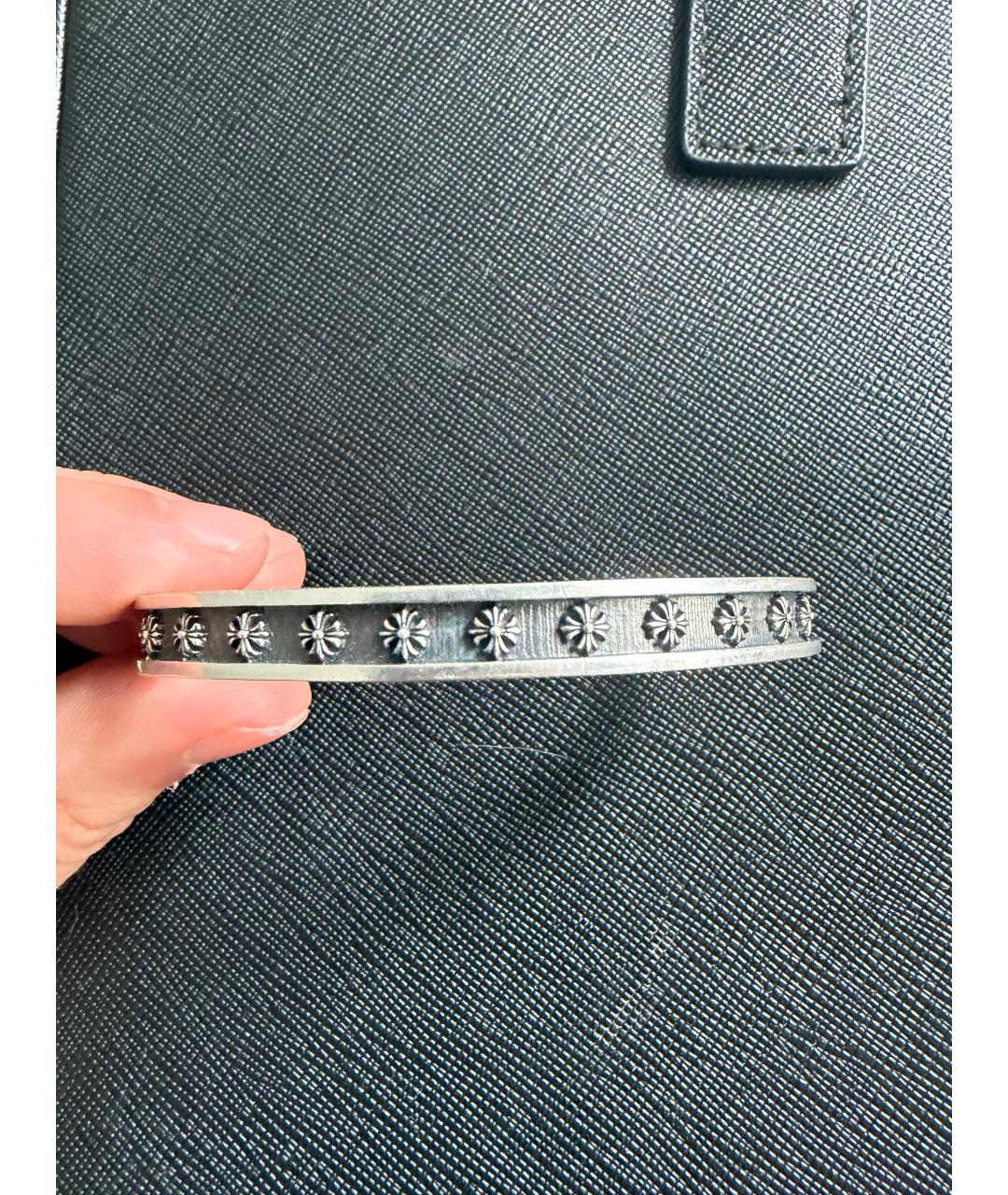 CHROME HEARTS Серебрянный серебряный браслет, фото 3