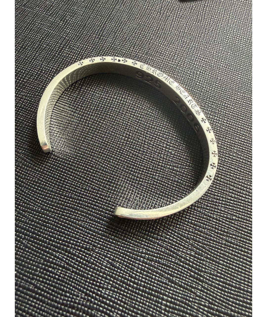 CHROME HEARTS Серебрянный серебряный браслет, фото 4