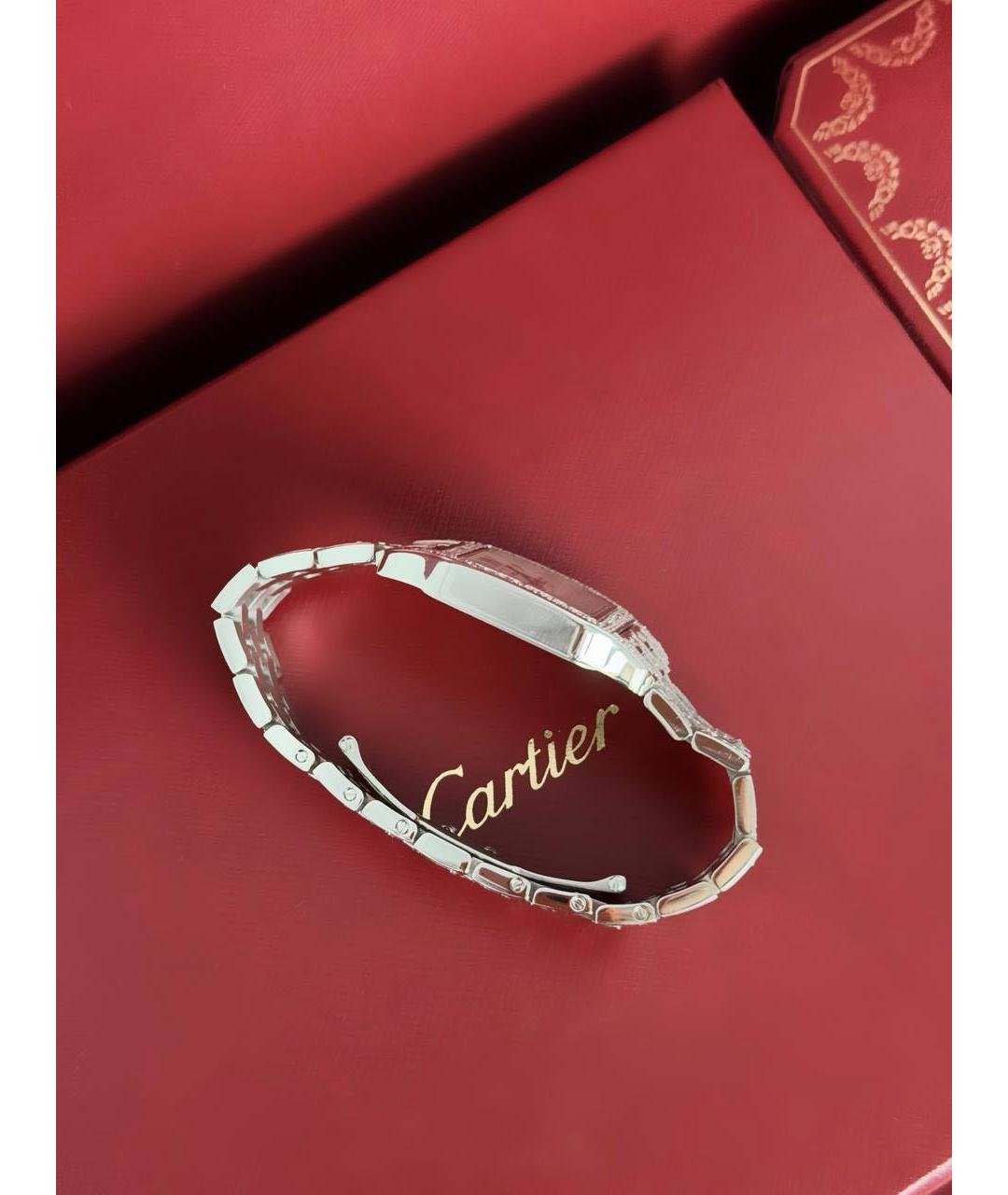 CARTIER Серебряные часы, фото 7