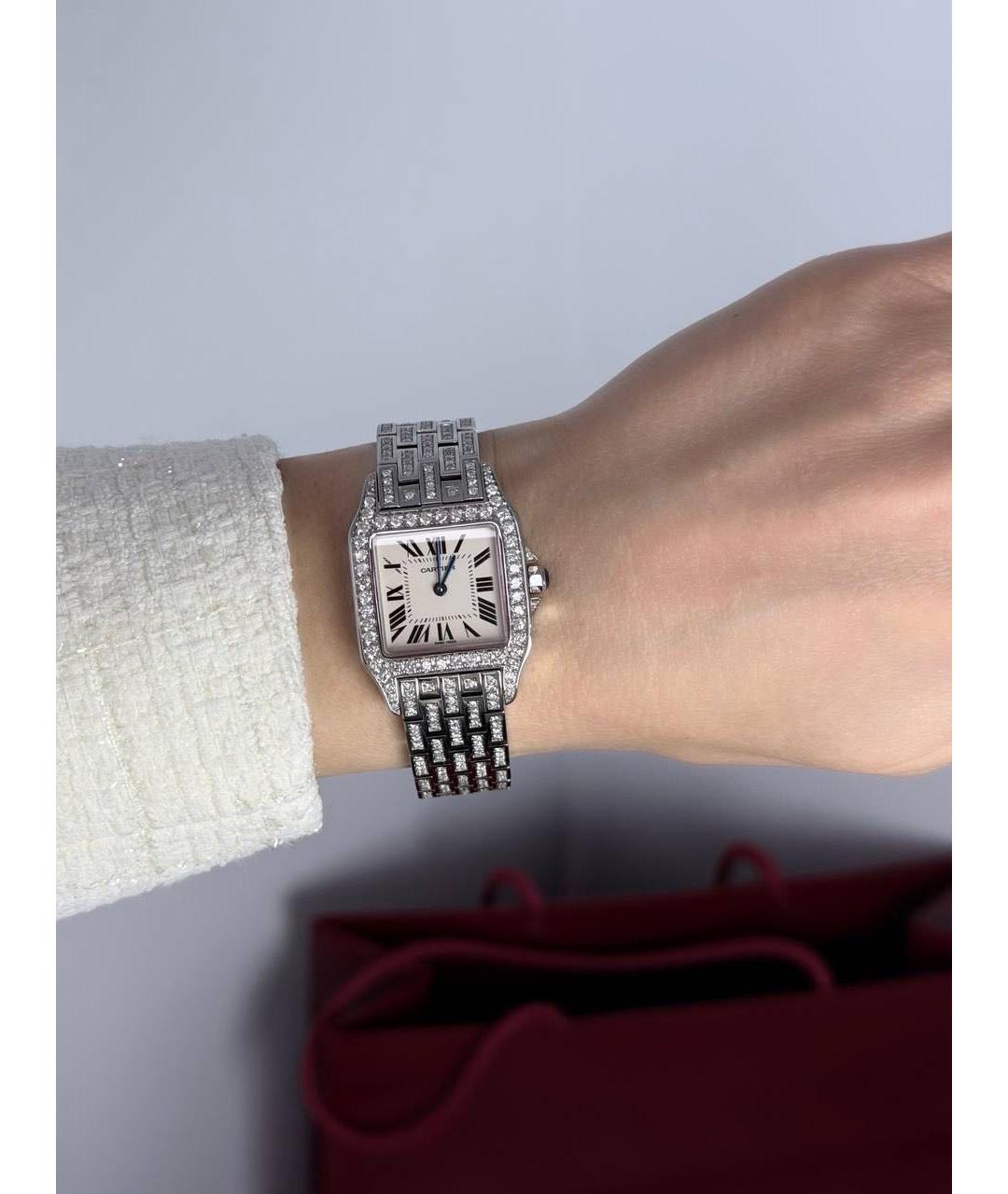 CARTIER Серебряные часы, фото 4