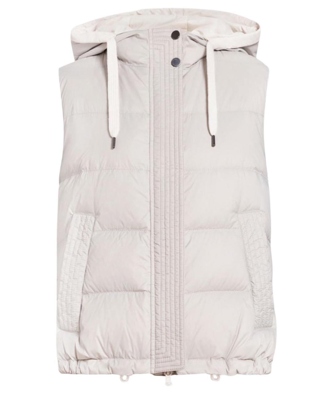 BRUNELLO CUCINELLI Серый жилет, фото 1