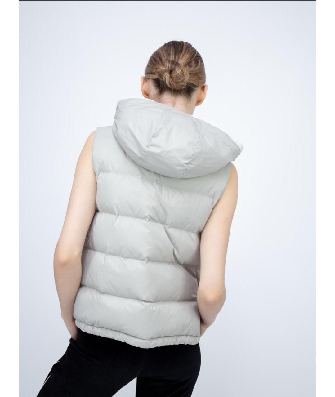 BRUNELLO CUCINELLI Серый жилет, фото 2