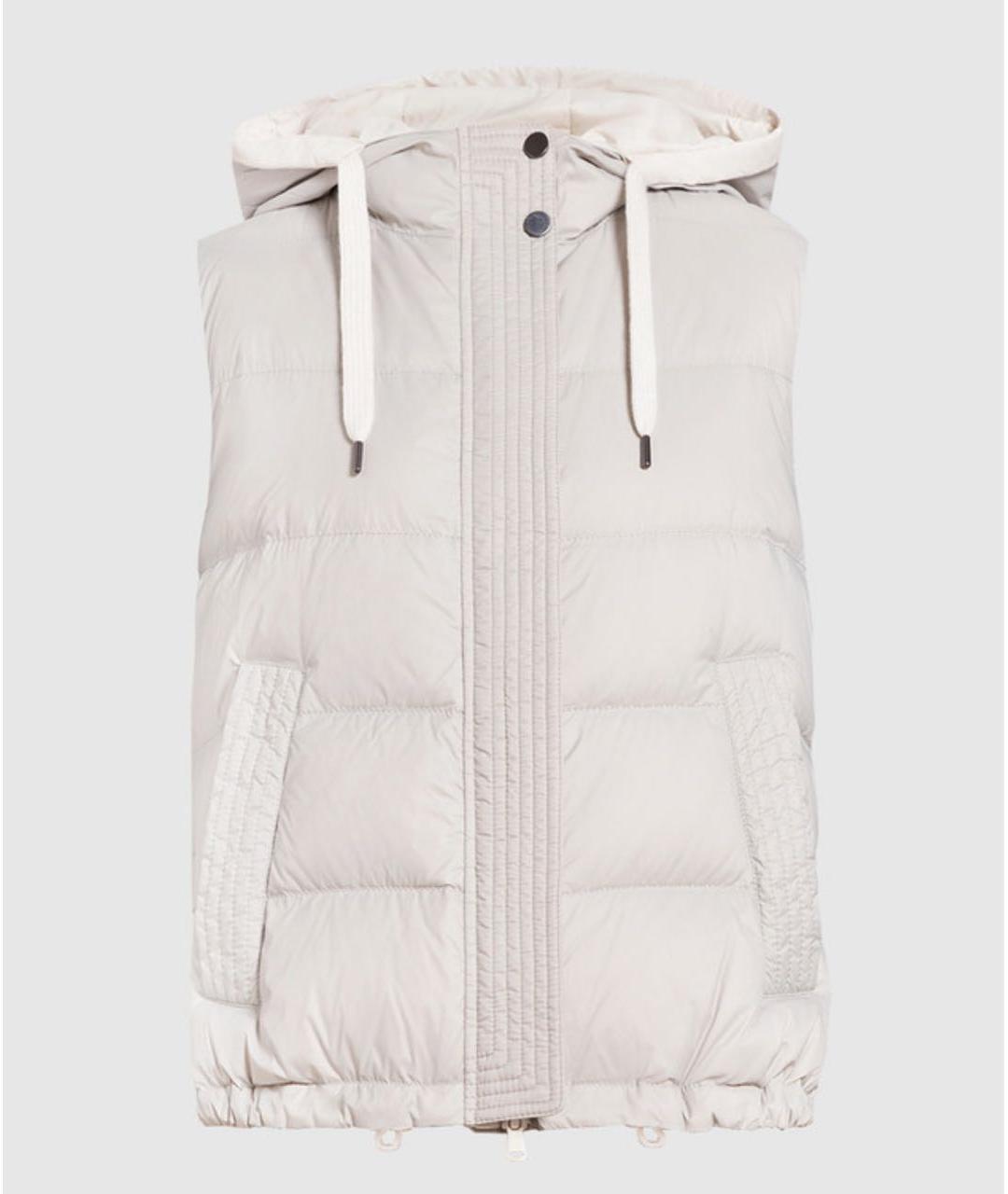 BRUNELLO CUCINELLI Серый жилет, фото 6