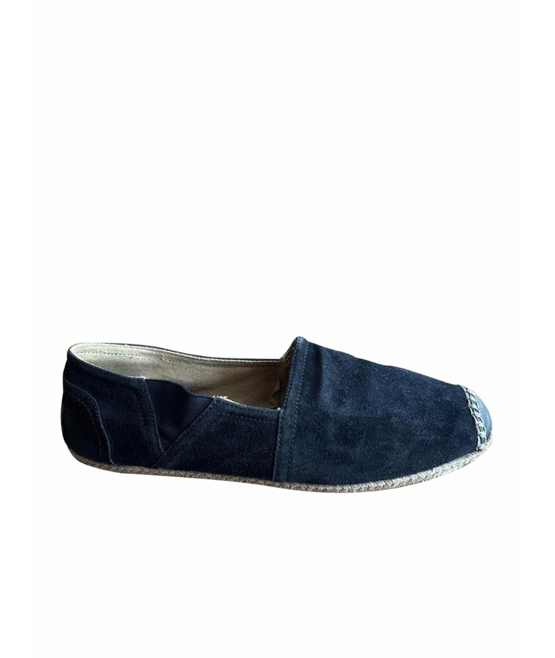 DOLCE&GABBANA Черные замшевые эспадрильи, фото 1