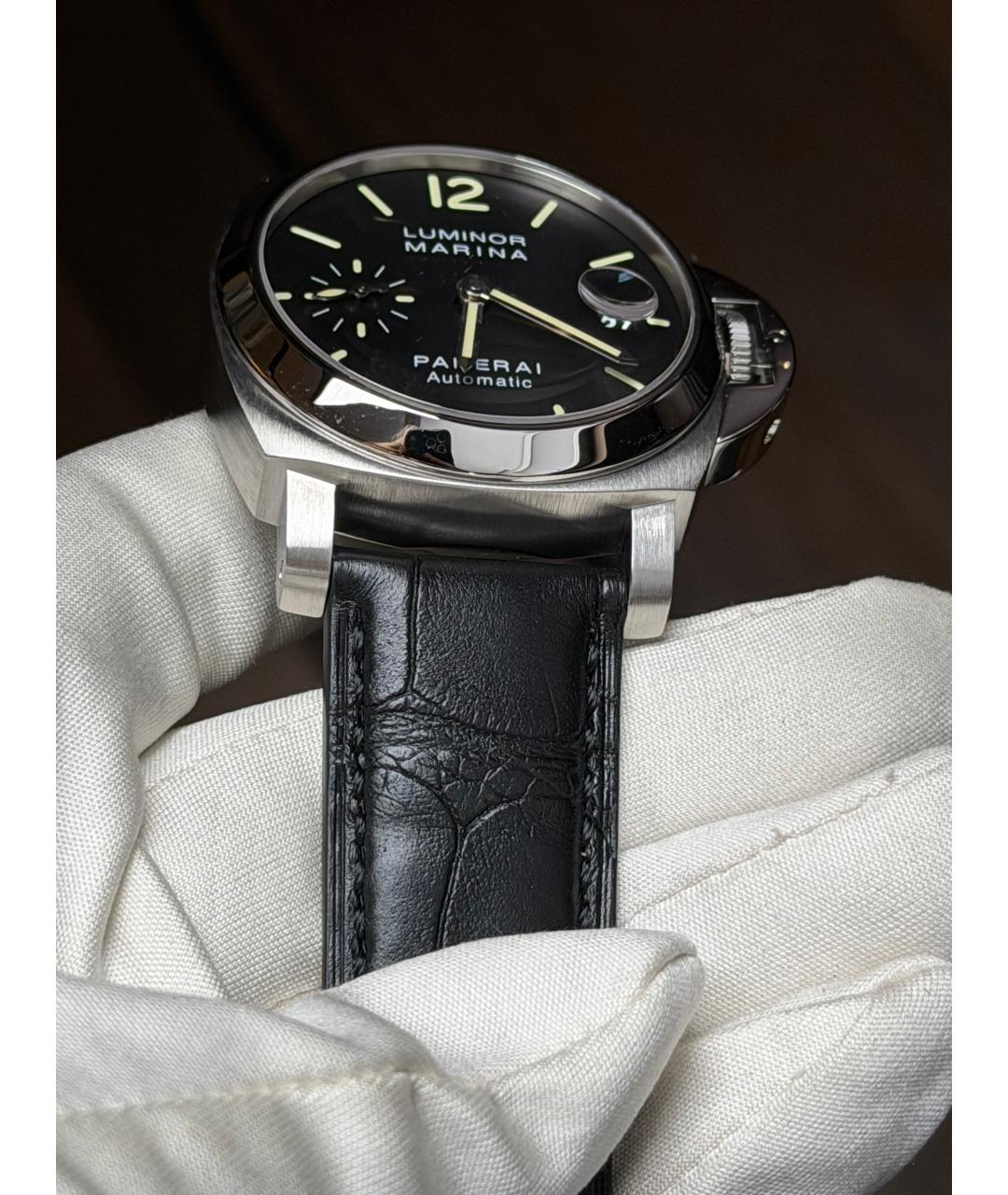 PANERAI Черные часы, фото 4