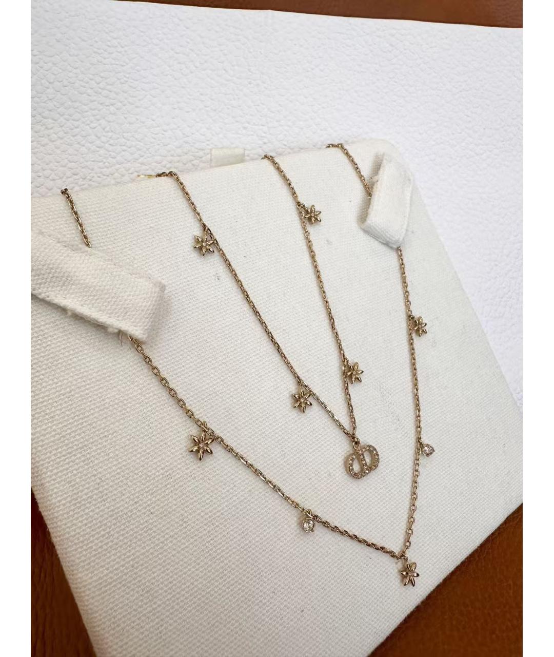 CHRISTIAN DIOR Золотое колье, фото 5
