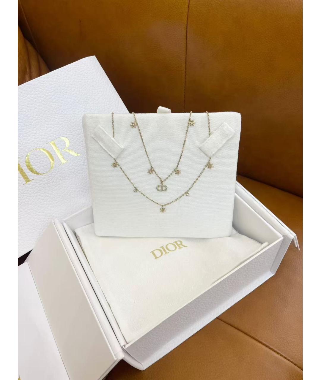 CHRISTIAN DIOR Золотое колье, фото 3