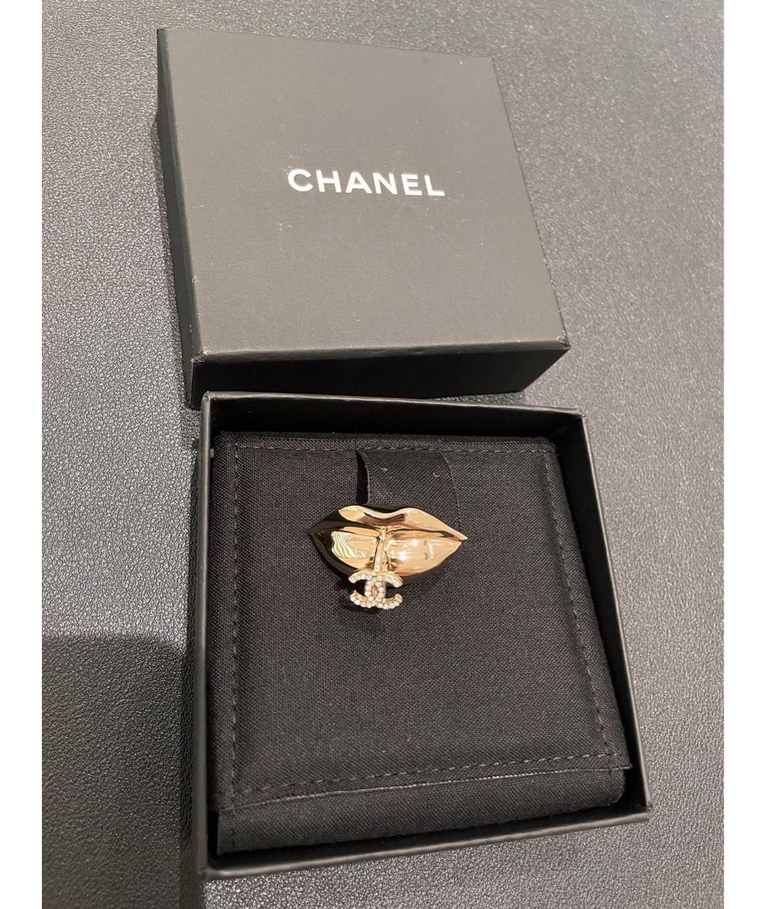 CHANEL Золотая булавка / брошь, фото 5