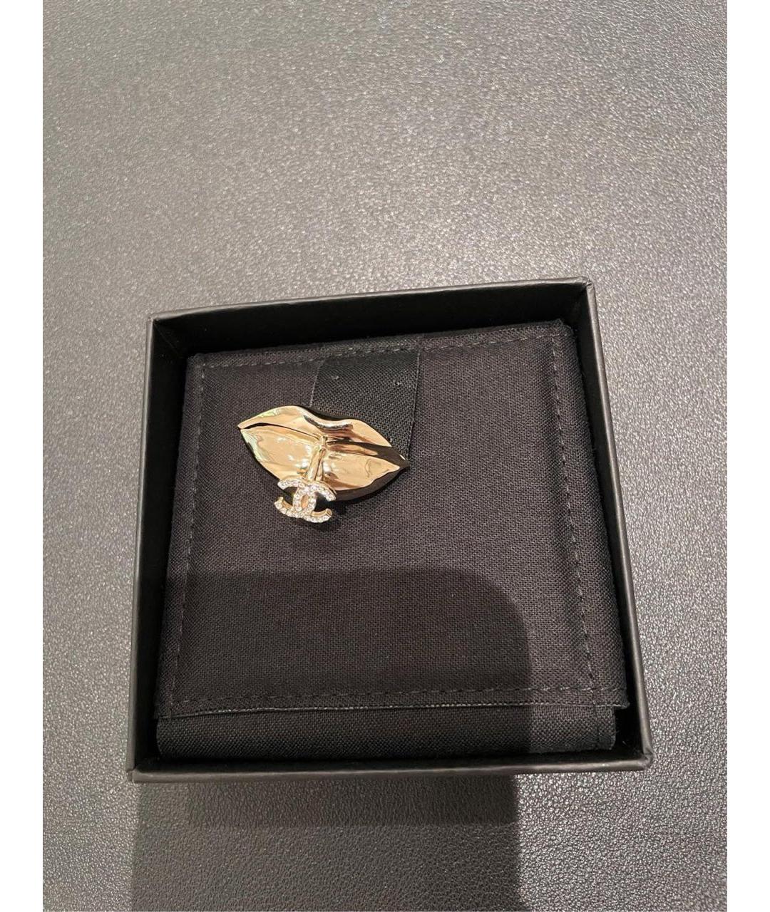 CHANEL Золотая булавка / брошь, фото 6