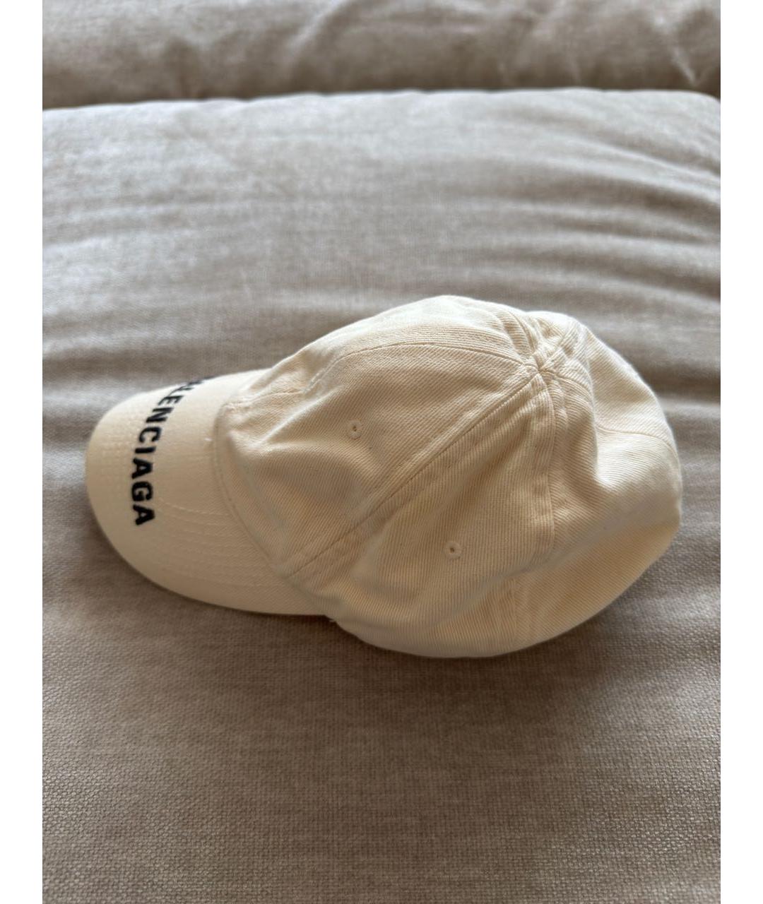 BALENCIAGA Бежевая кепка, фото 3