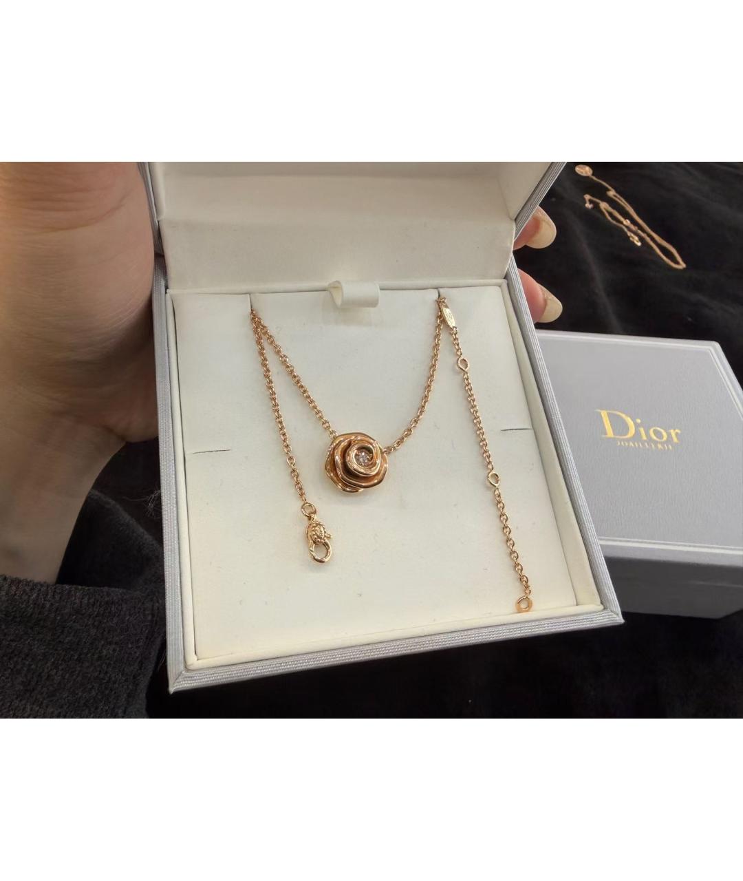 CHRISTIAN DIOR Золотое колье, фото 2