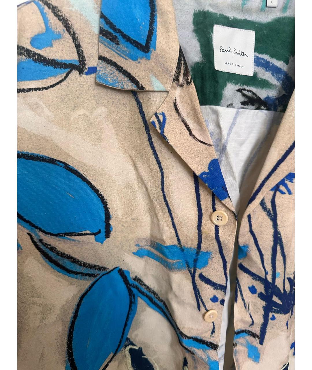 PAUL SMITH Мульти кэжуал рубашка, фото 3