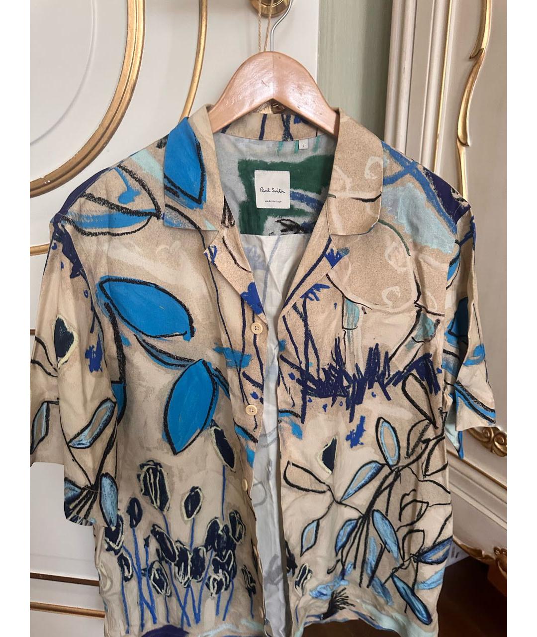 PAUL SMITH Мульти кэжуал рубашка, фото 5