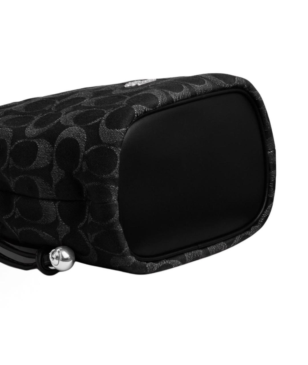 COACH Черная сумка через плечо, фото 4