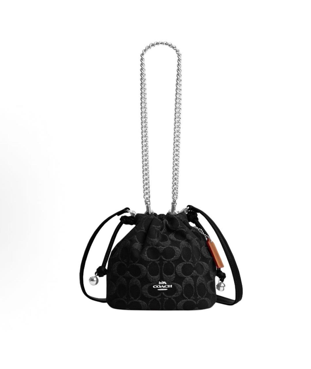 COACH Черная сумка через плечо, фото 9