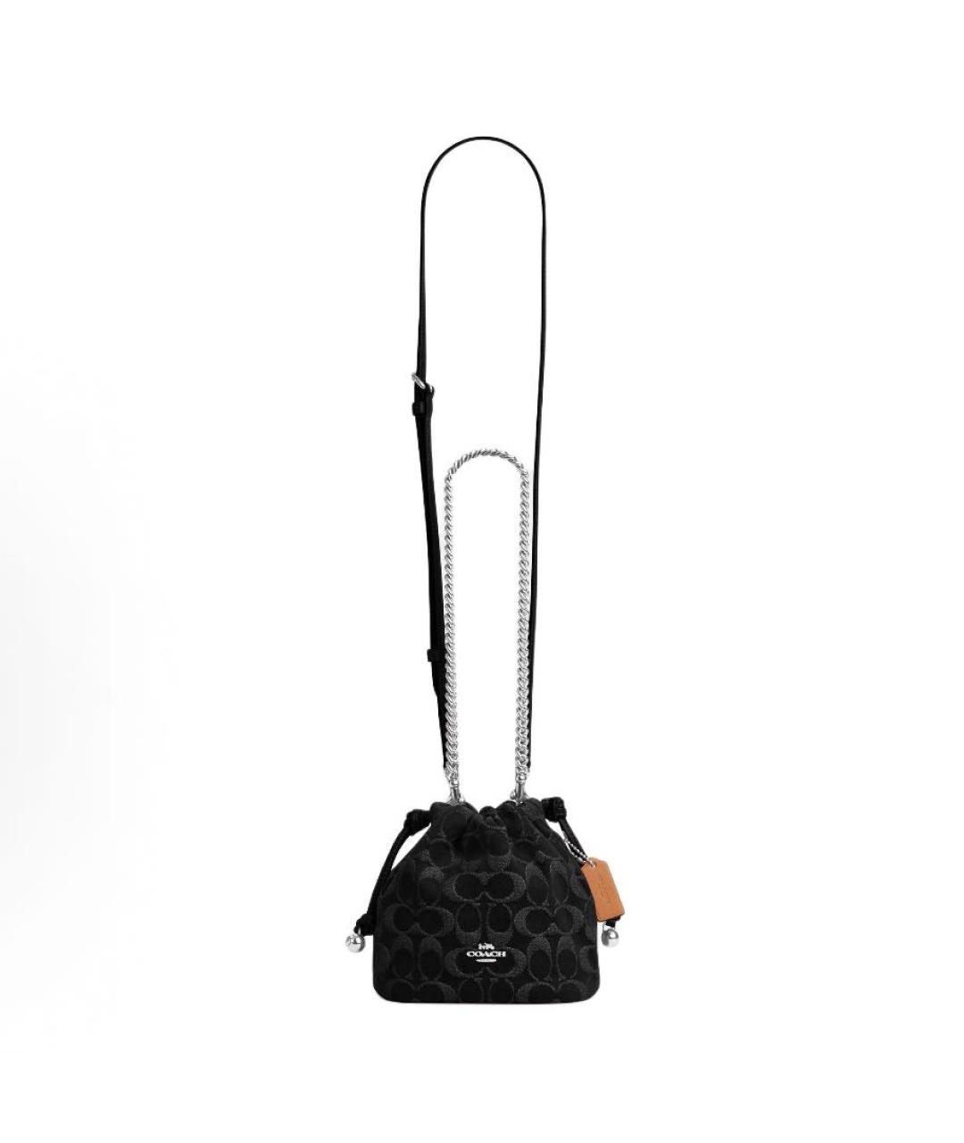COACH Черная сумка через плечо, фото 2