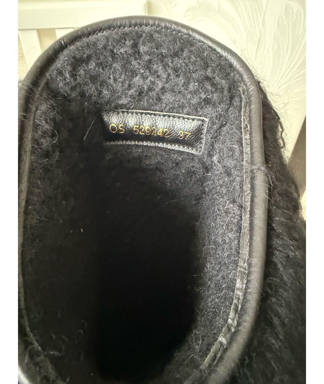 SAINT LAURENT Черные сапоги, фото 5