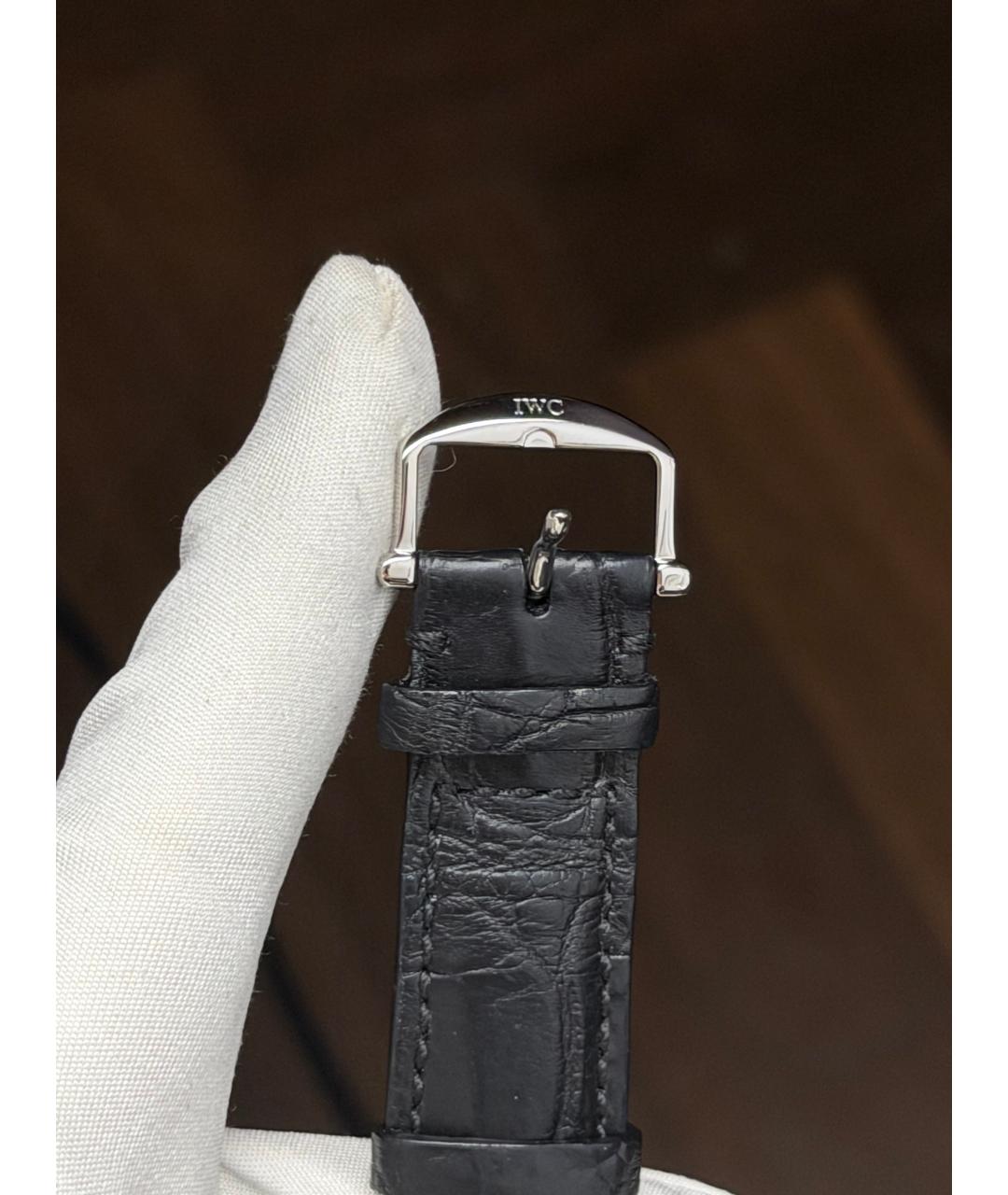 IWC Черные часы, фото 9
