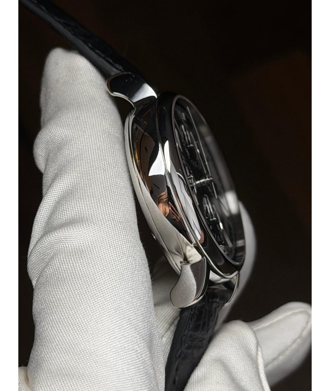 IWC Черные часы, фото 4