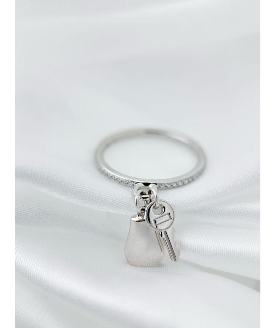 HERMES Серебряное кольцо из белого золота, фото 4