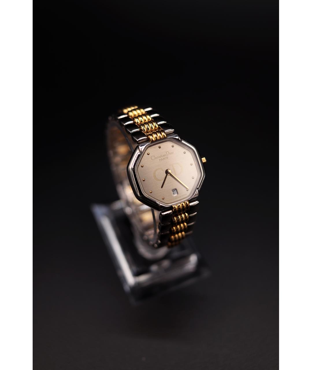 CHRISTIAN DIOR Серебряные стальные часы, фото 2