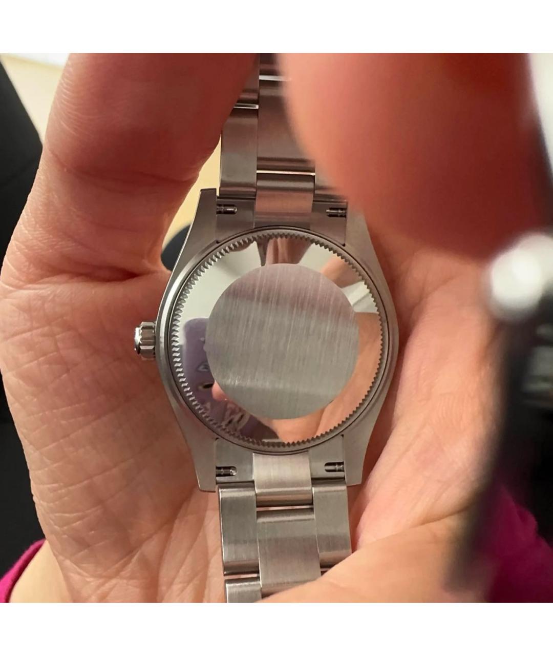 ROLEX Серебряные часы, фото 4