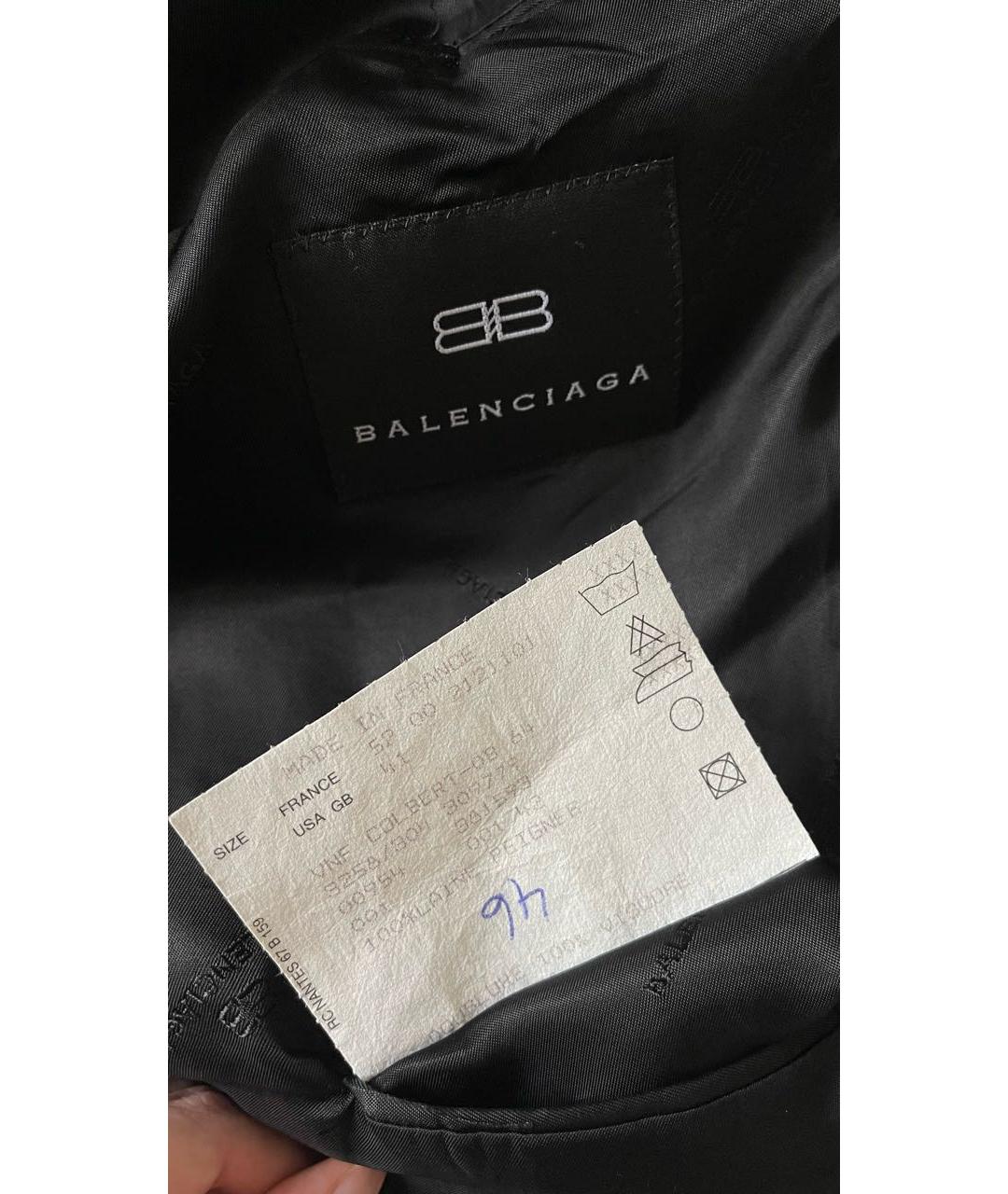 BALENCIAGA Серый вискозный пиджак, фото 4