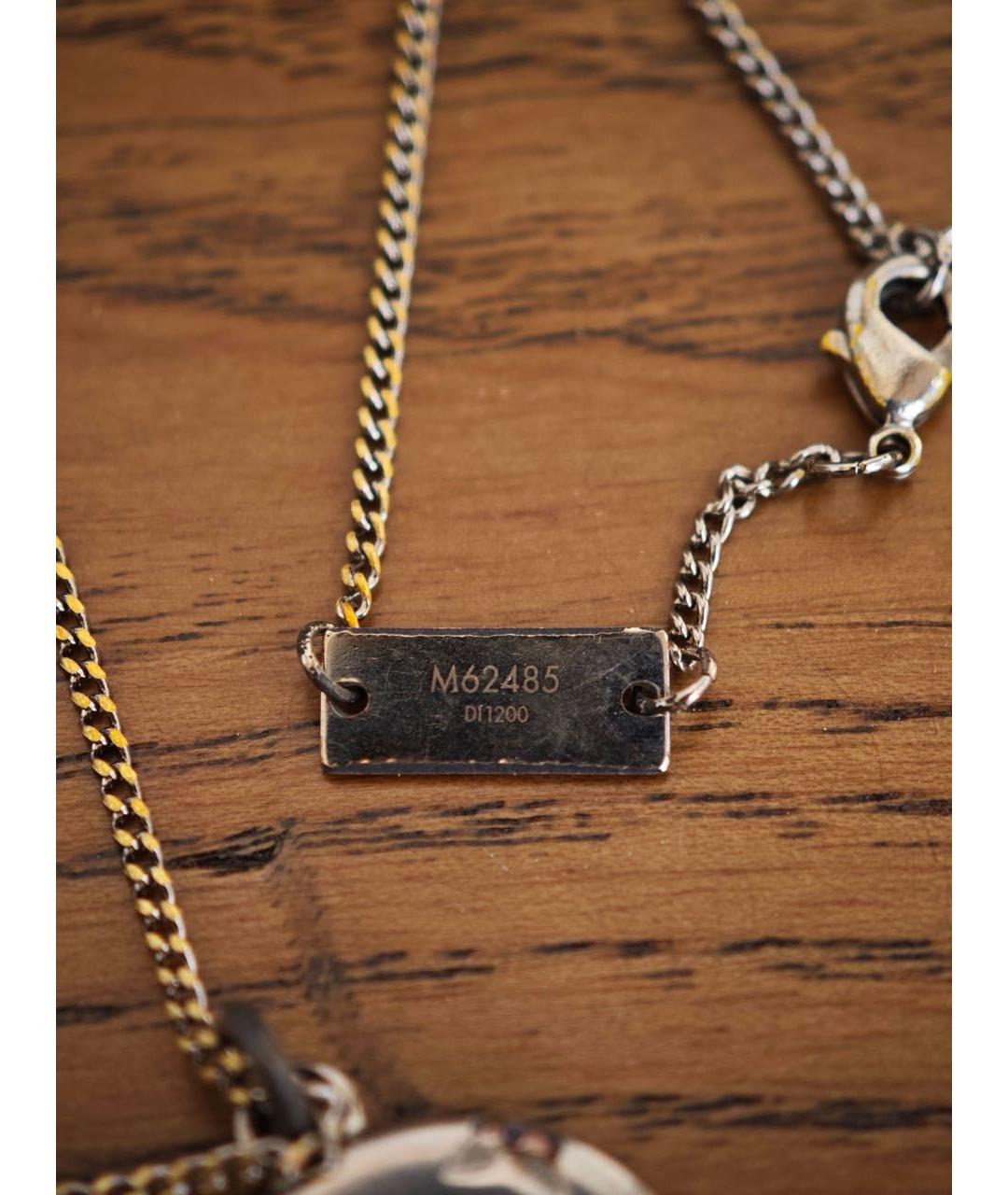 LOUIS VUITTON Золотое металлическое колье, фото 6