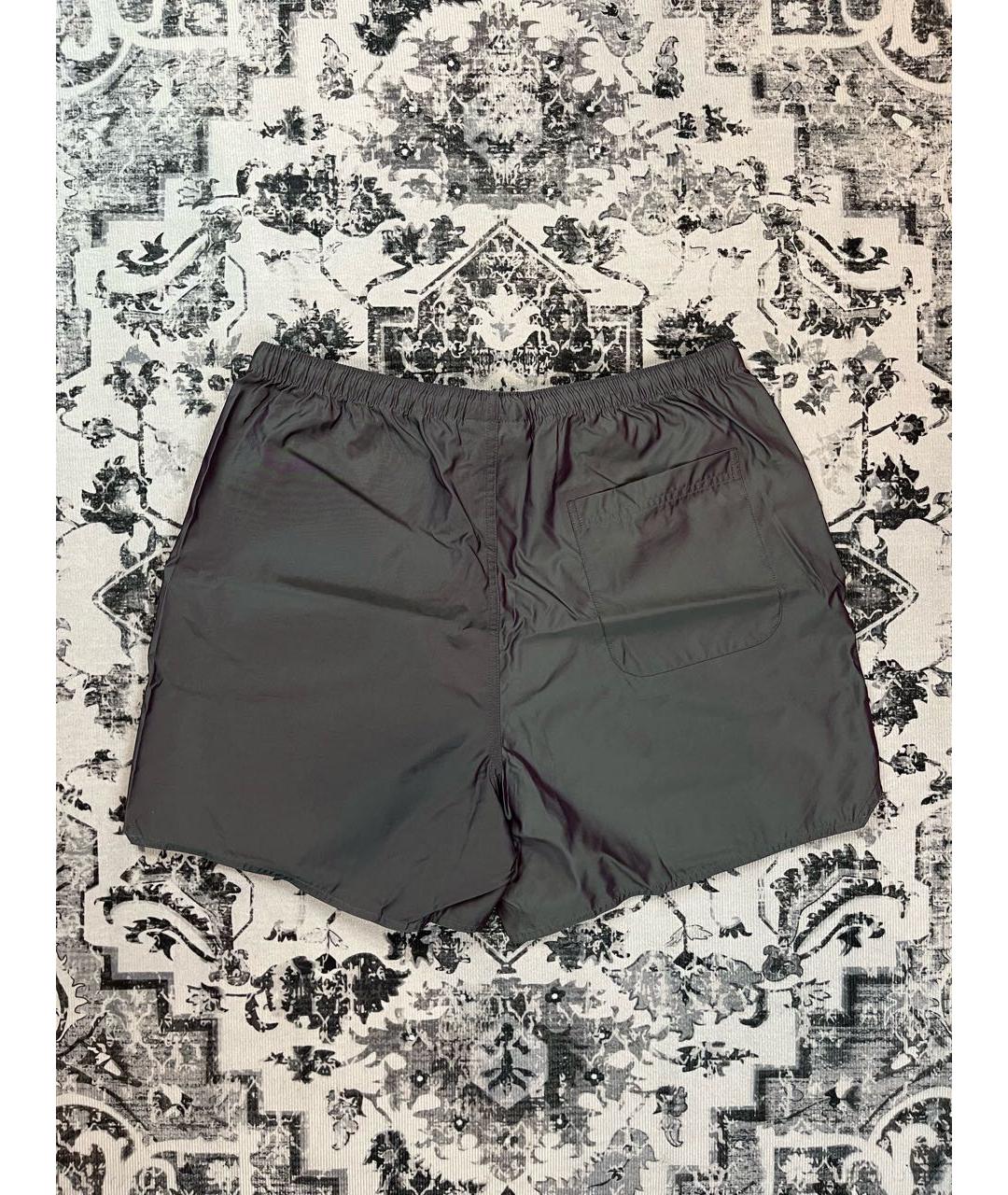 FEAR OF GOD ESSENTIALS Антрацитовые полиэстеровые шорты, фото 4