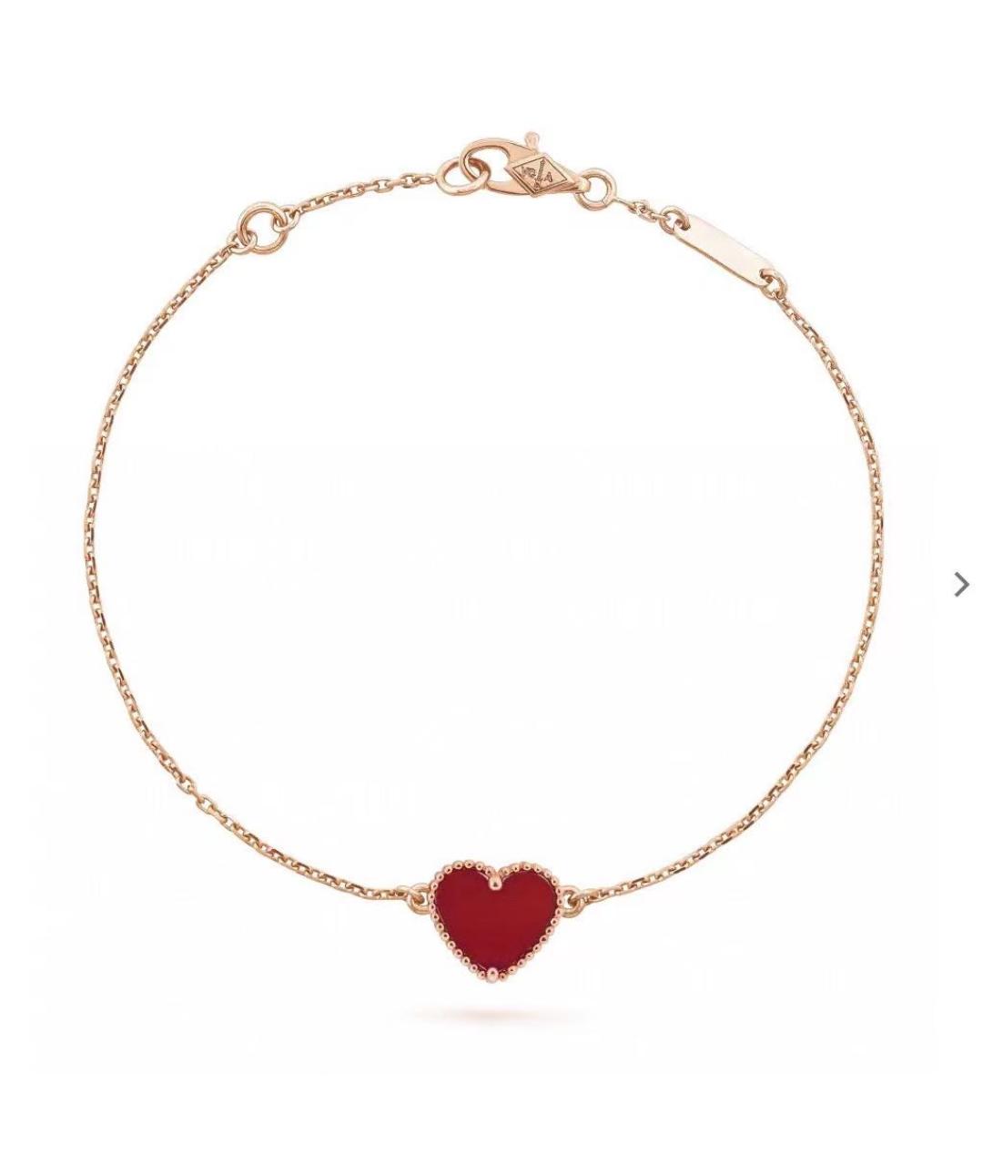 VAN CLEEF & ARPELS Красный браслет из розового золота, фото 1