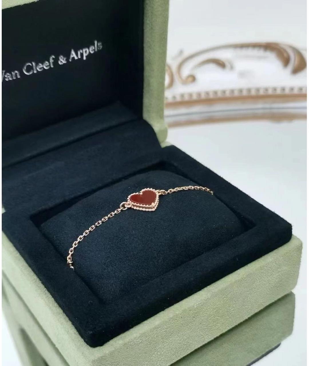 VAN CLEEF & ARPELS Красный браслет из розового золота, фото 2