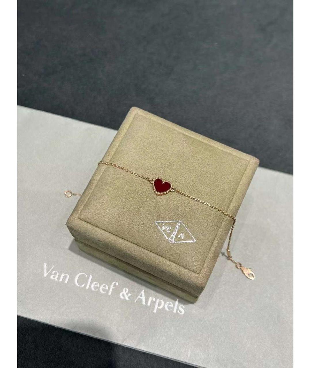 VAN CLEEF & ARPELS Красный браслет из розового золота, фото 4