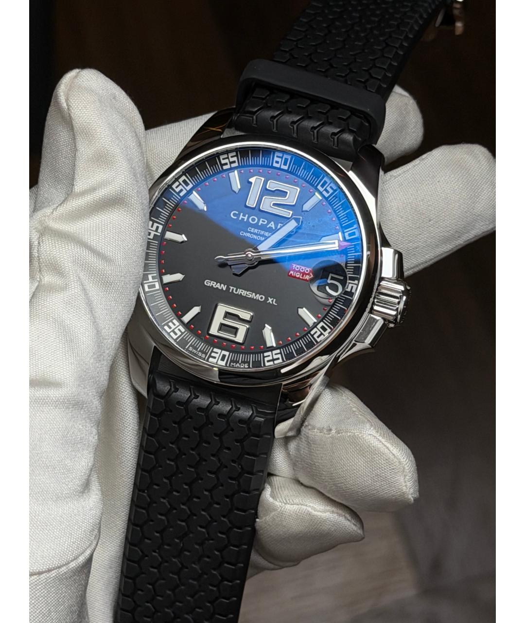 CHOPARD Черные часы, фото 3