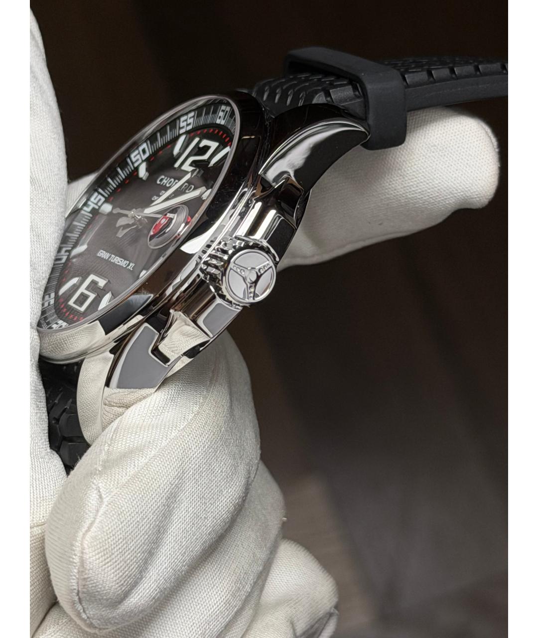 CHOPARD Черные часы, фото 4