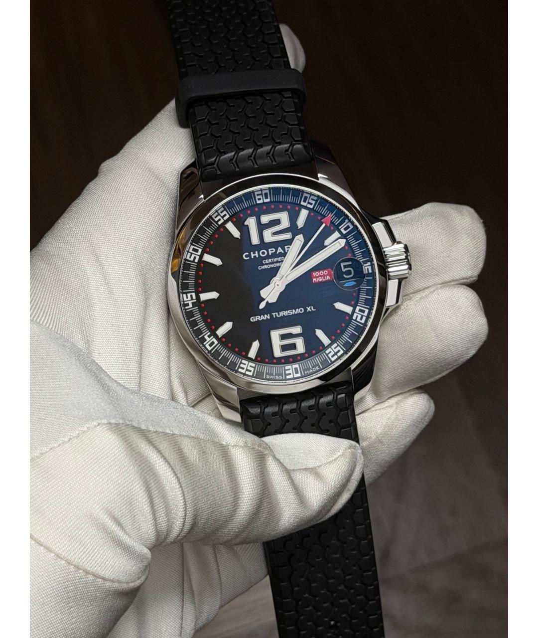 CHOPARD Черные часы, фото 2