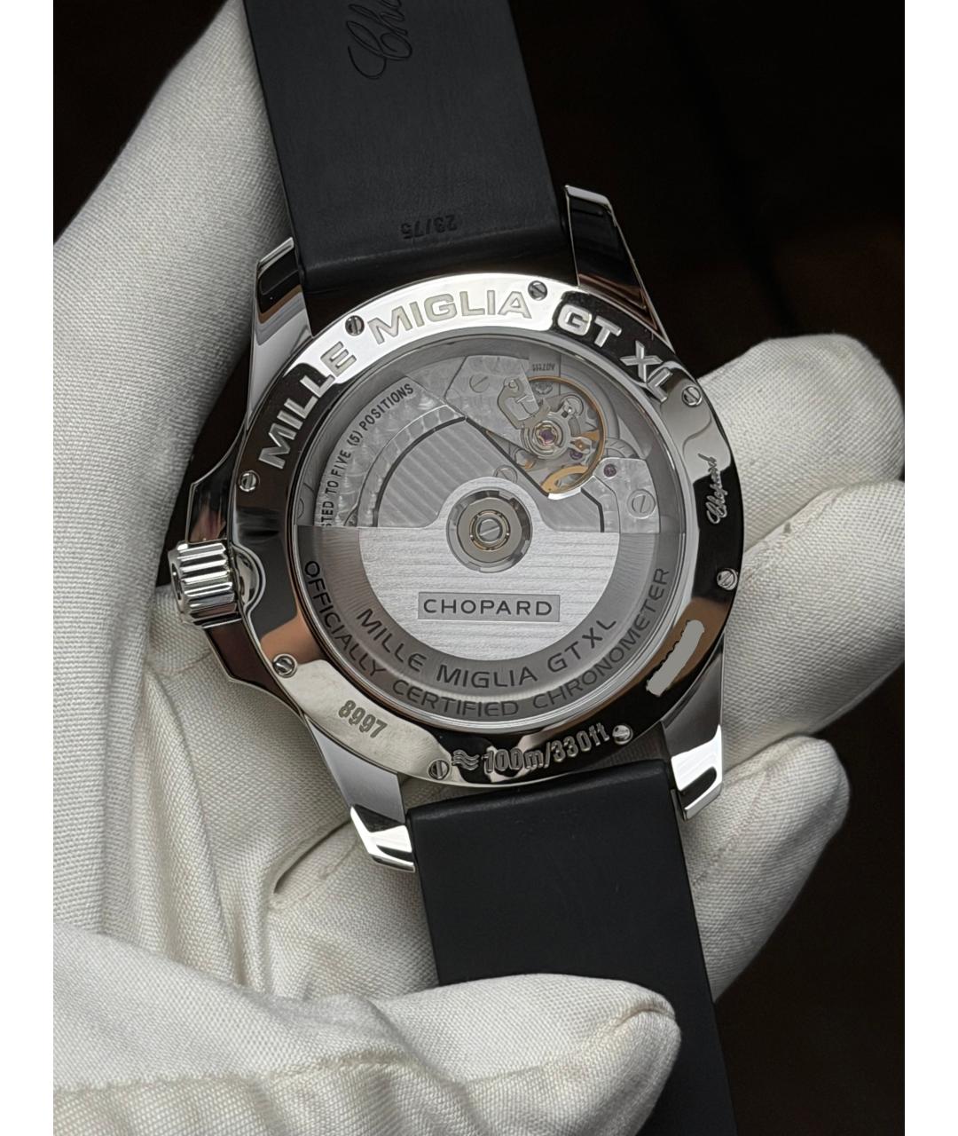 CHOPARD Черные часы, фото 8