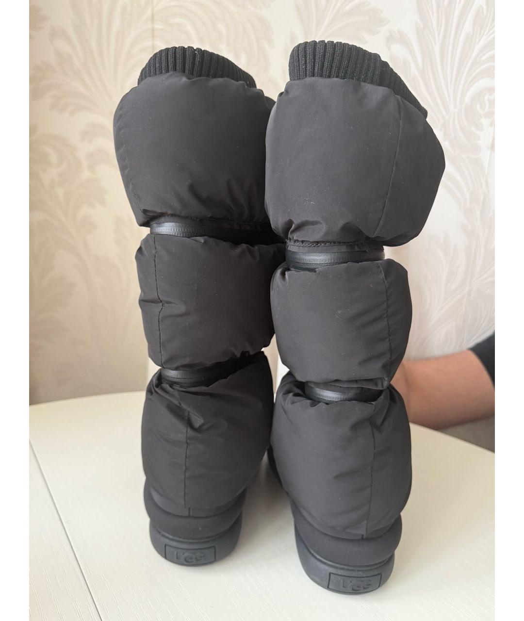 UGG AUSTRALIA Черные сапоги, фото 3