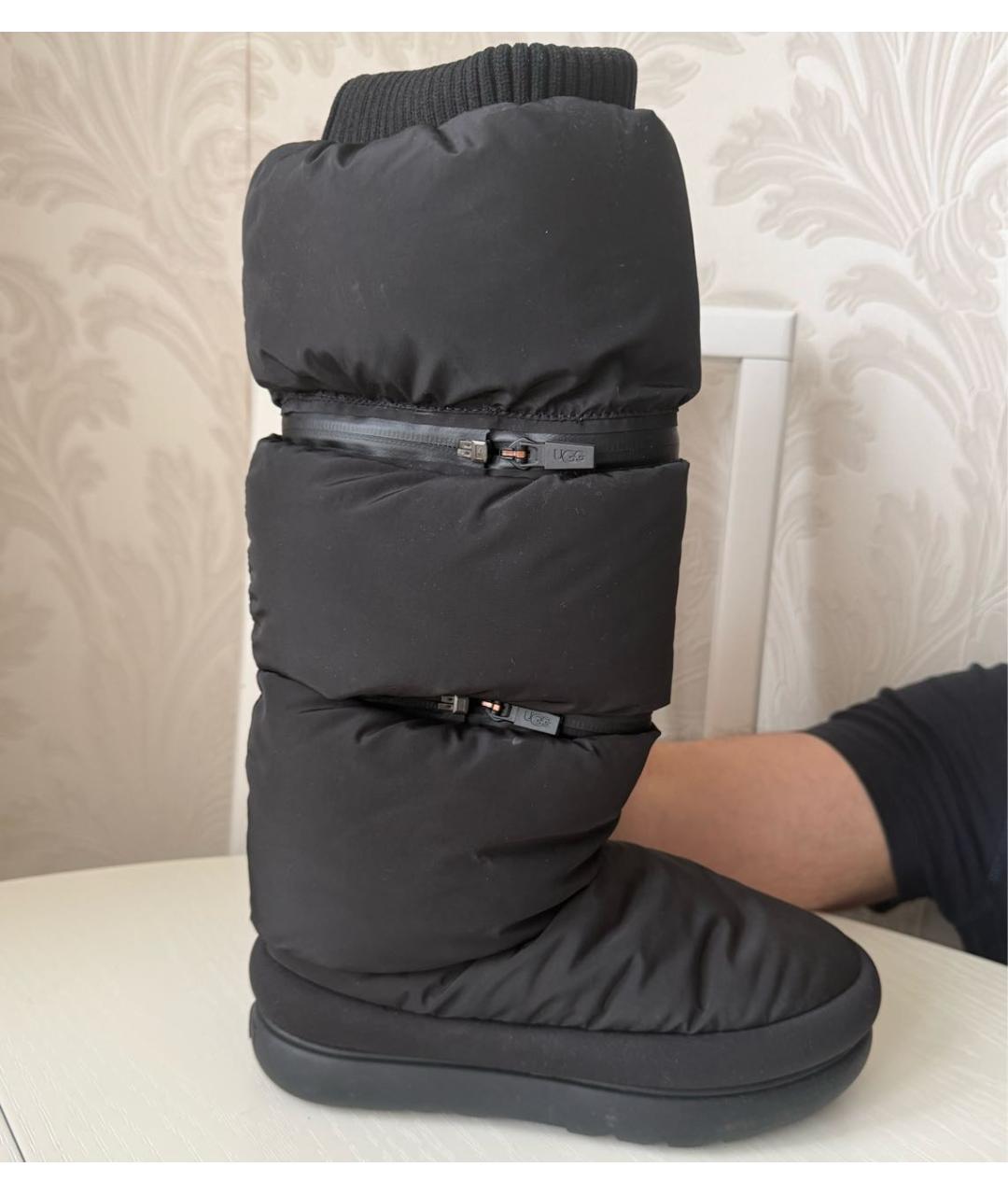 UGG AUSTRALIA Черные сапоги, фото 7